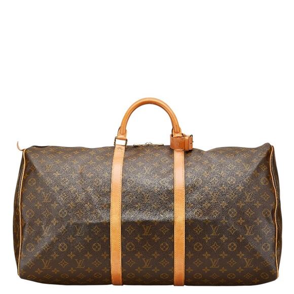 Louis Vuitton Monogram Keepall Bandouliere 60 Boston Bag M41412 - Picture 1 of 10